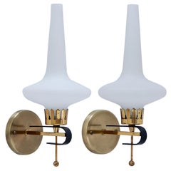 Pair of Italian 1940s Sconces