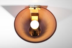 4 Italian sconces Federico de Majo in purple glass from the 70s