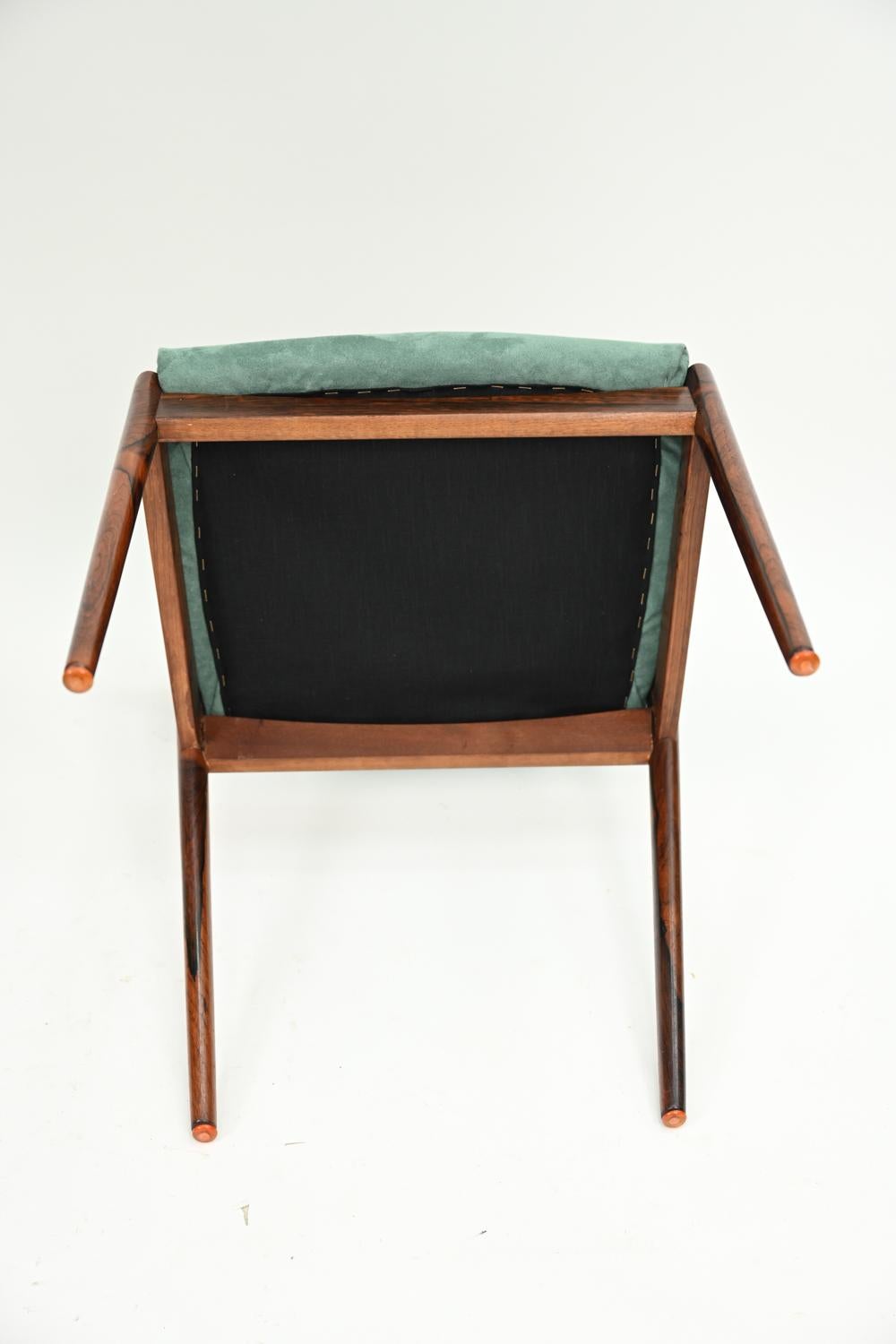 '4' Kai Kristiansen Danish Mid-Century Rosewood Model 42 Dining Chairs 9