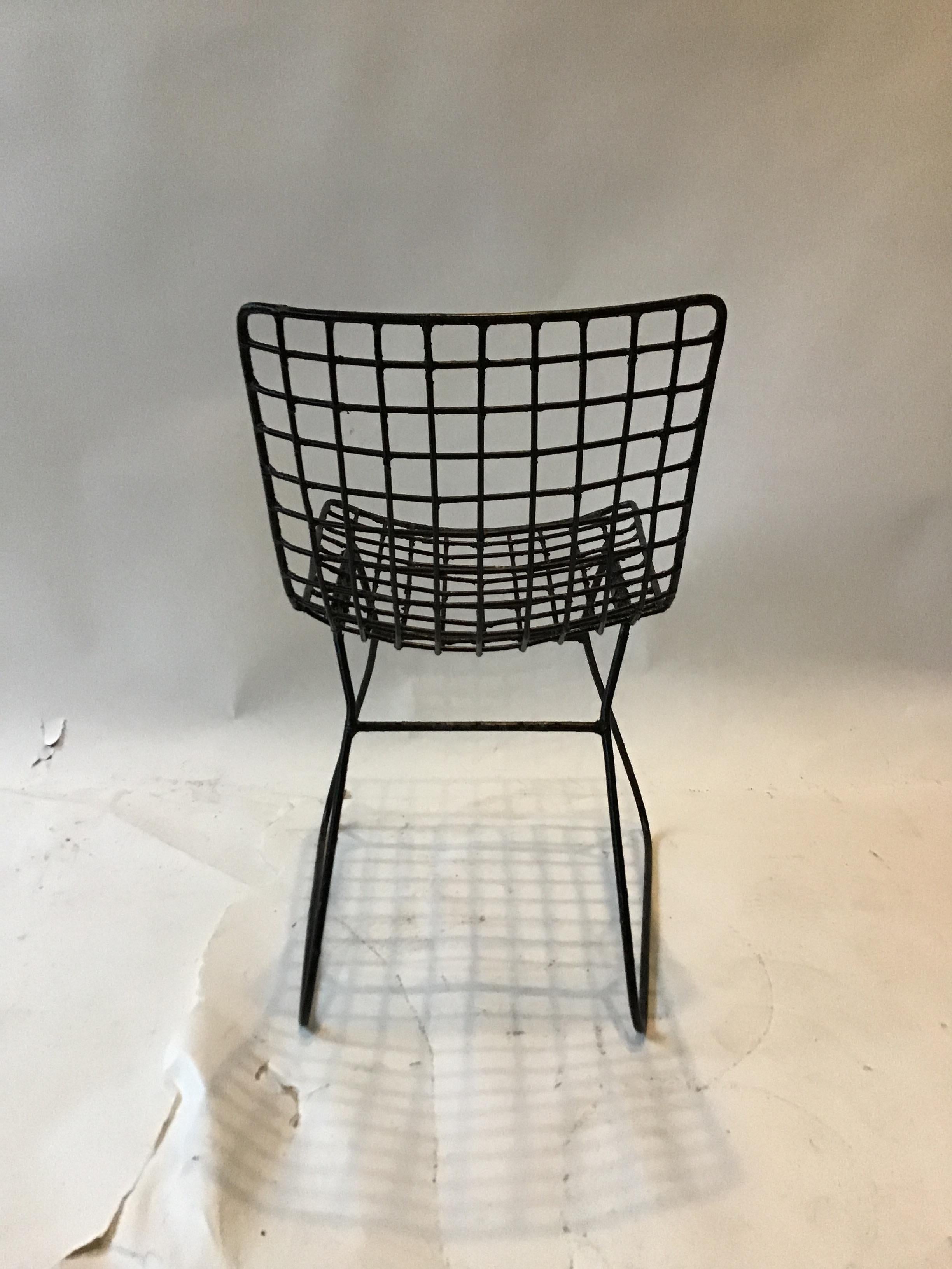 Mid-20th Century 4 Knoll Style 1960s Side Chairs For Sale