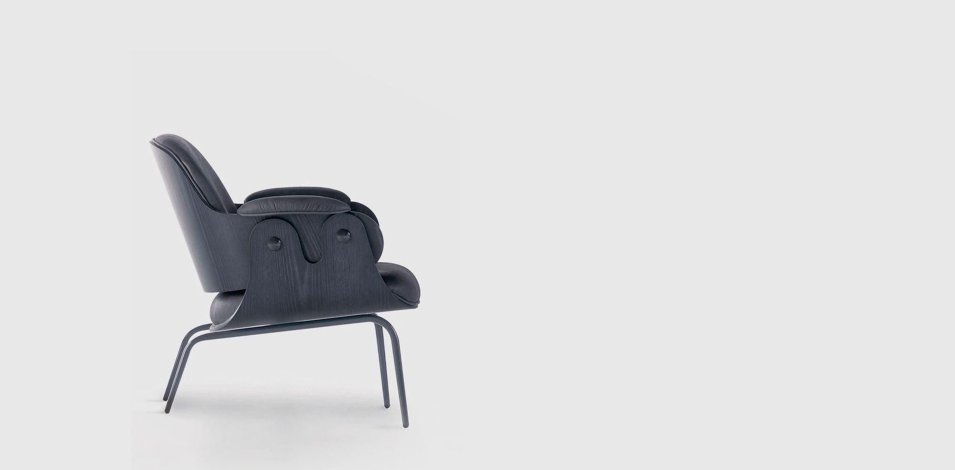Spanish 4 Legs Low Lounger Armchair by Jaime Hayon