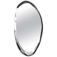 3, Limited Edition Polished Stainless Steel Wall Mirror For Sale at 1stDibs