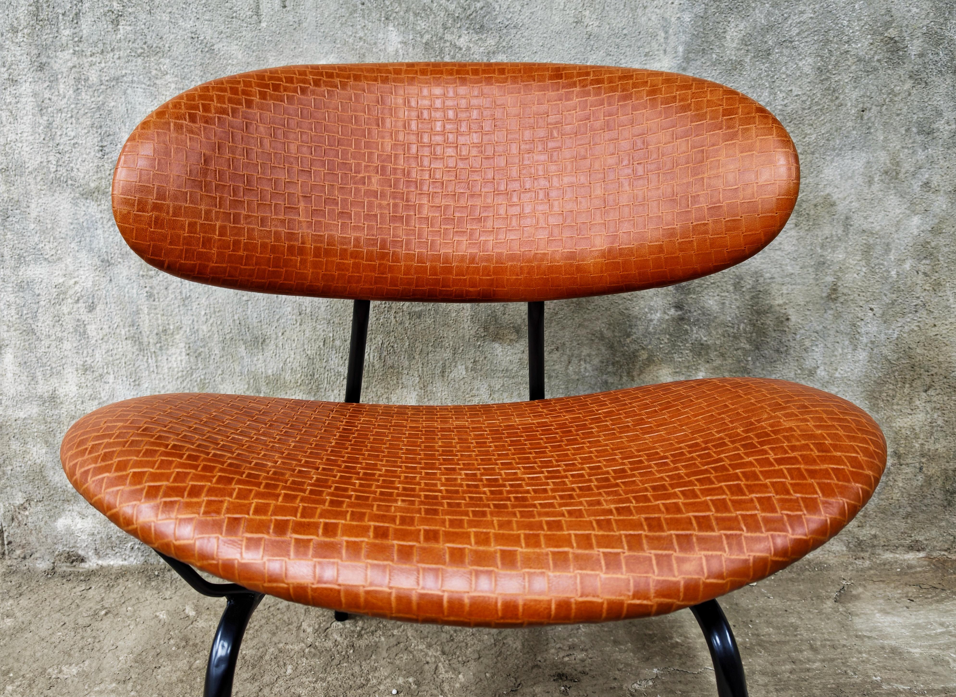 4 Poltroncine di Rino Vernuccio per RIMA, completamente ristrutturate, Italia anni '50 in vendita 3