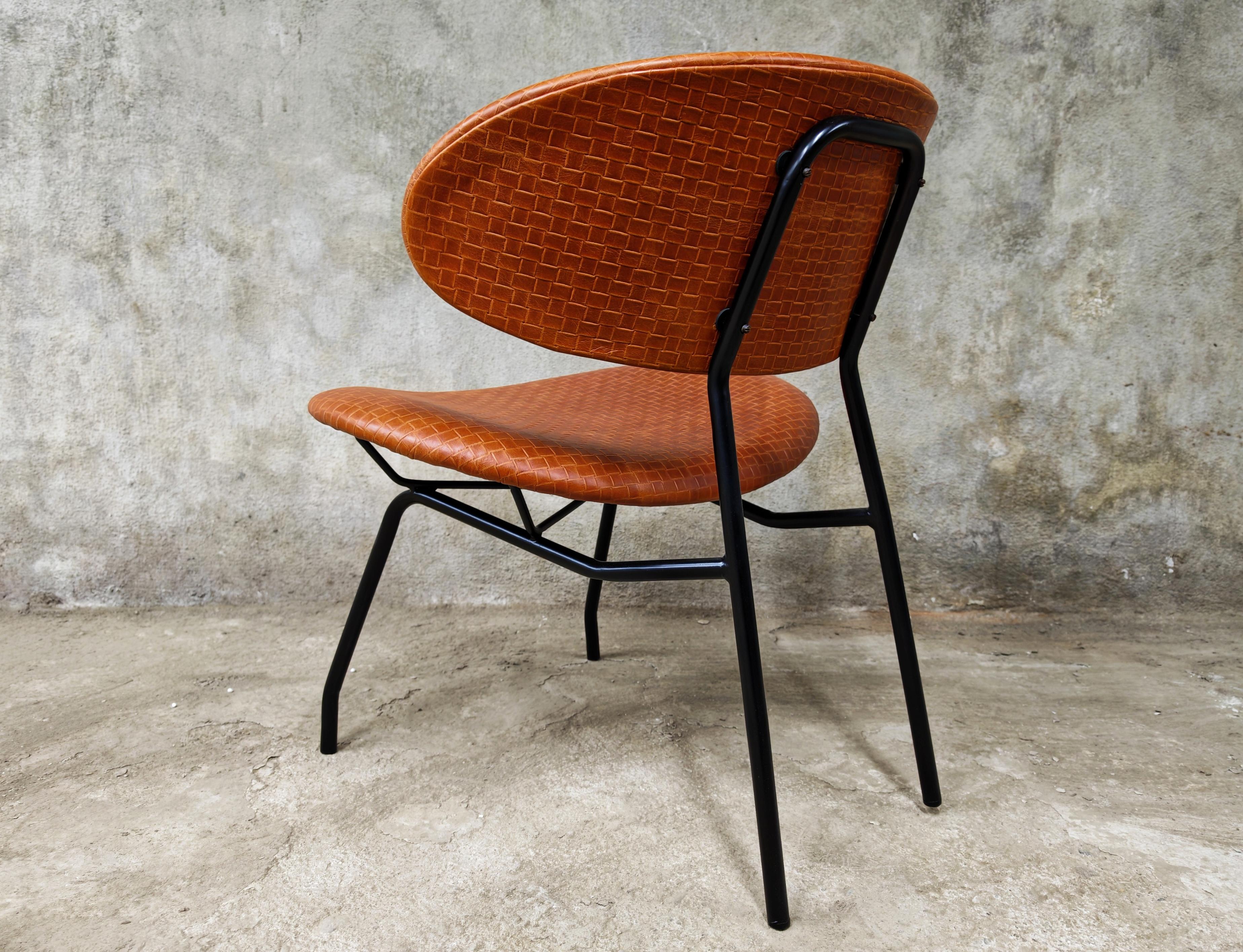 4 Poltroncine di Rino Vernuccio per RIMA, completamente ristrutturate, Italia anni '50 in vendita 1