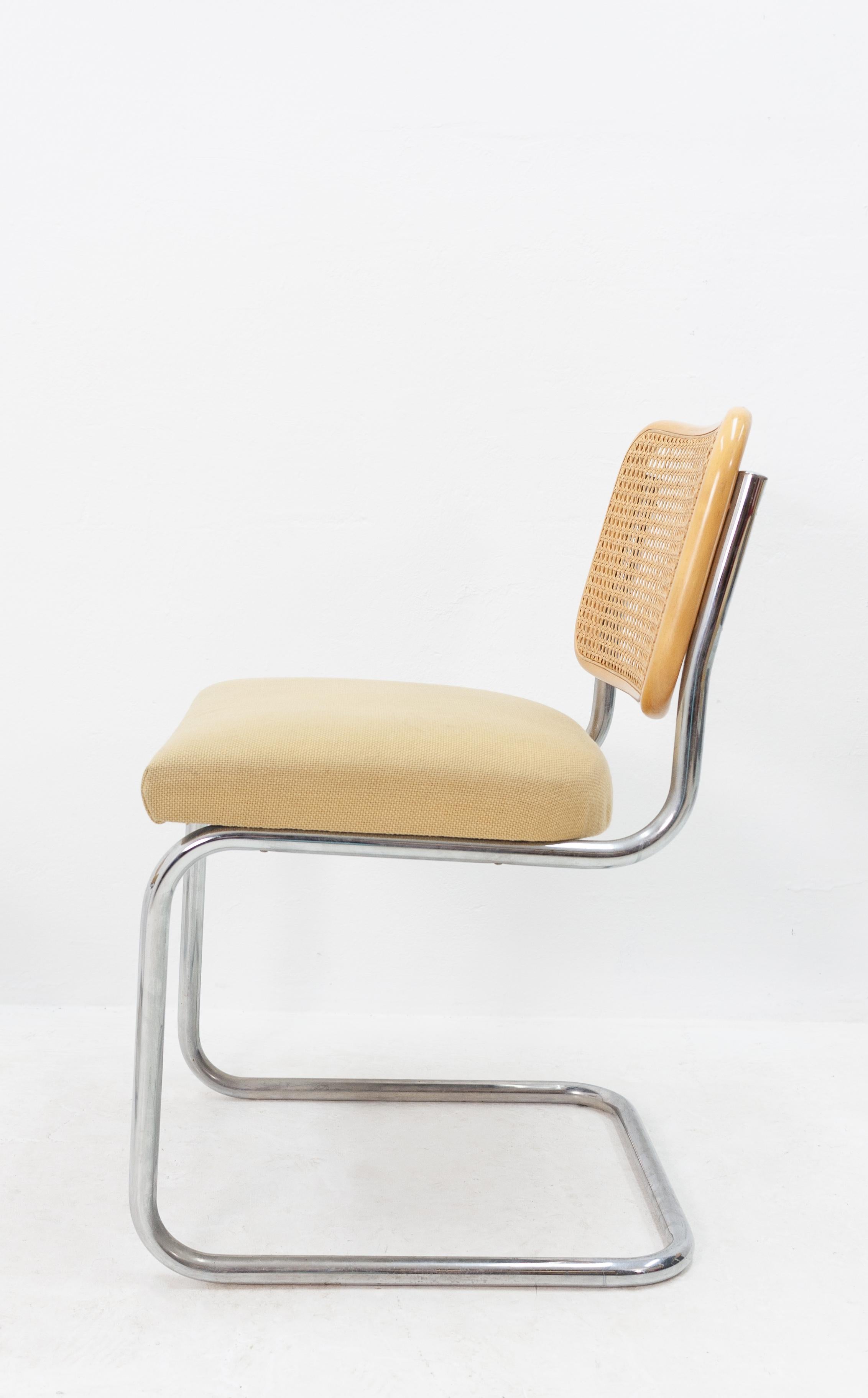 4 Marcel Breuer Cesca B32 Cantilever Chairs 3