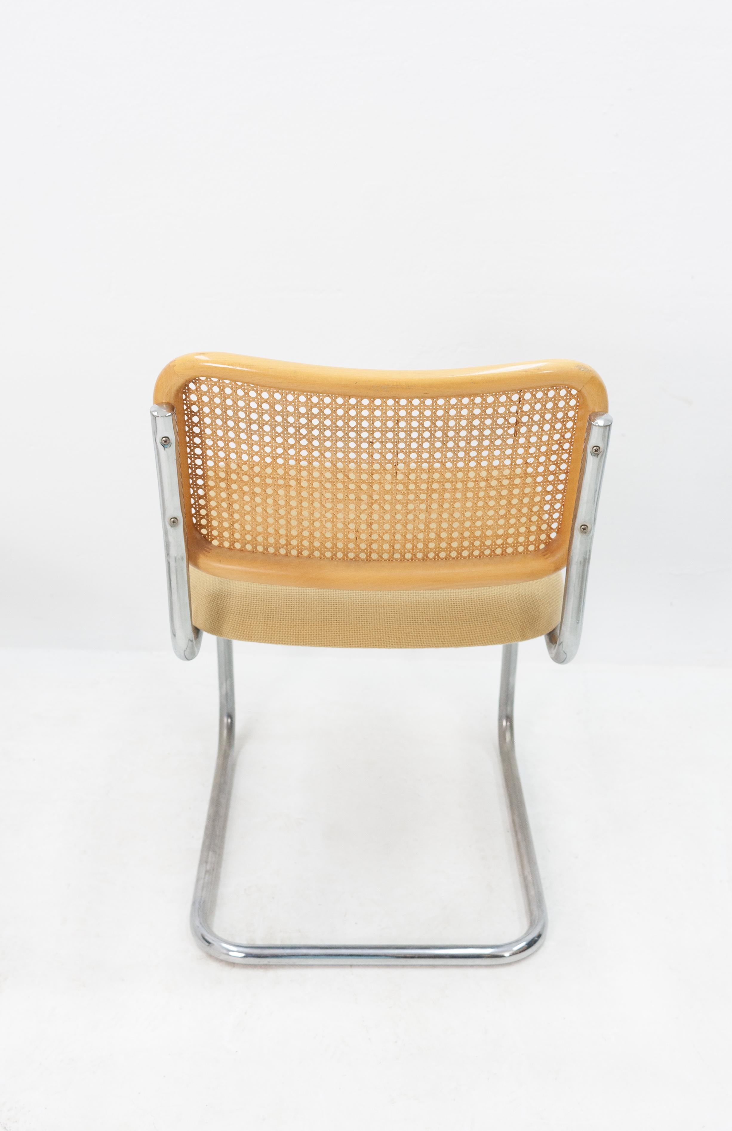 4 Marcel Breuer Cesca B32 Cantilever Chairs 1