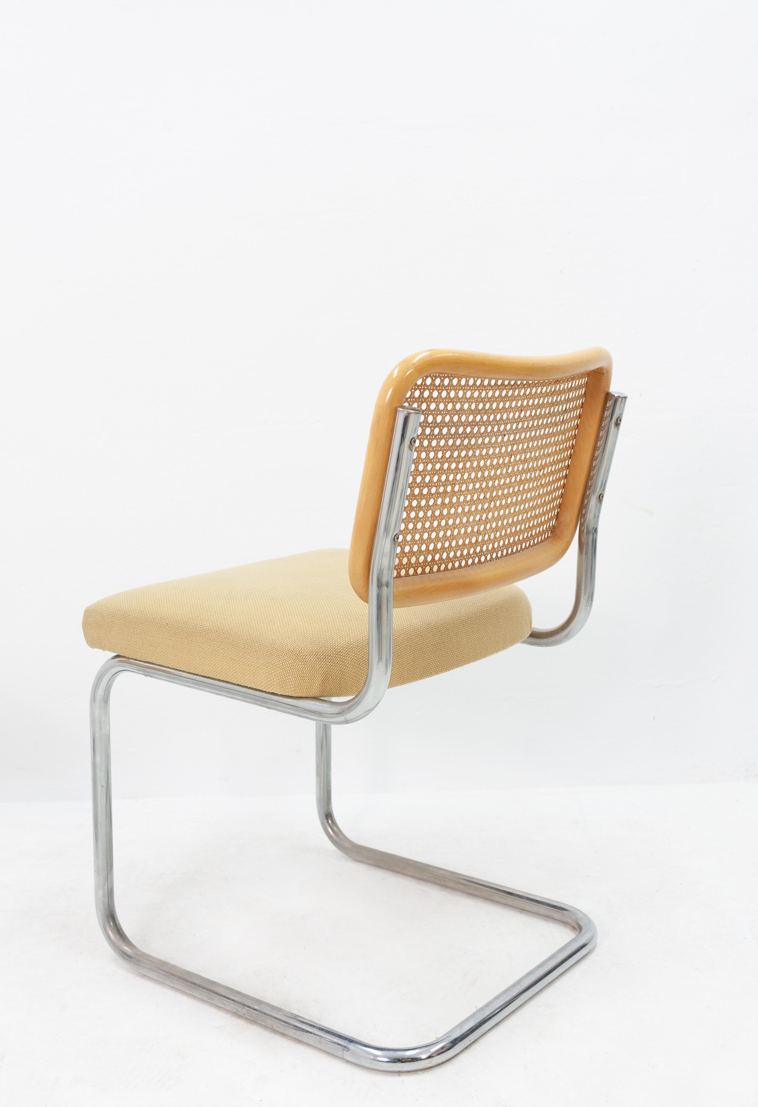 4 Marcel Breuer Cesca B32 Cantilever Chairs 2