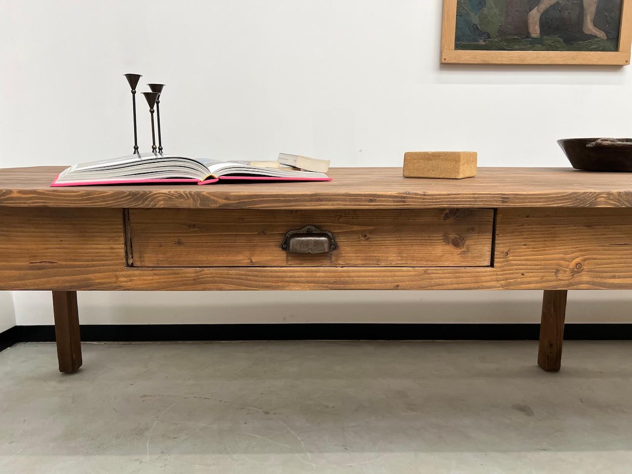 4 meter French farm table, 1950s 13