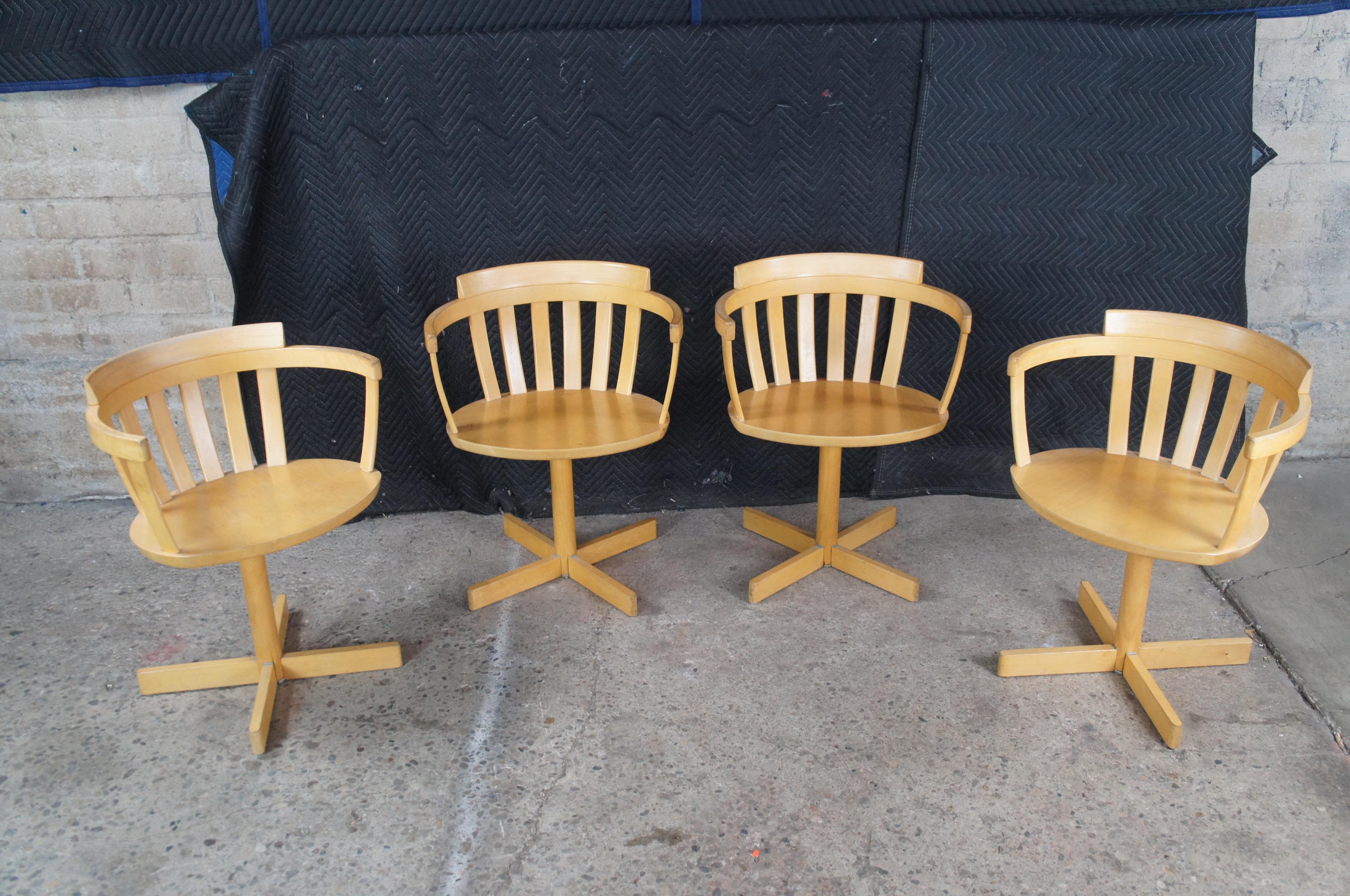 4 Mid Century Modern Sune Fromell & Jan Hallberg For Edsby Verken Arm Chairs im Angebot 6