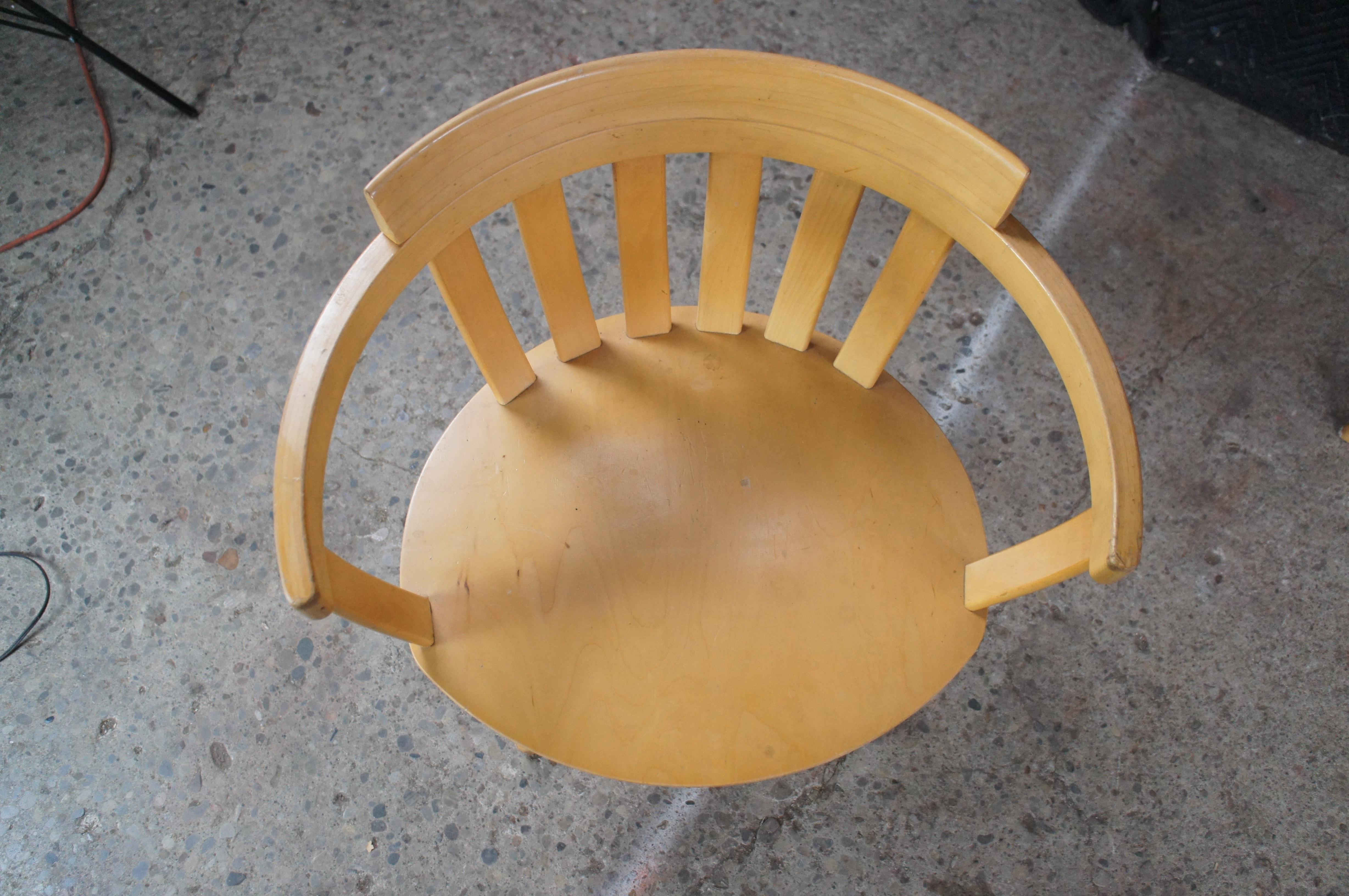 4 Mid Century Modern Sune Fromell & Jan Hallberg For Edsby Verken Arm Chairs (amerikanisch) im Angebot