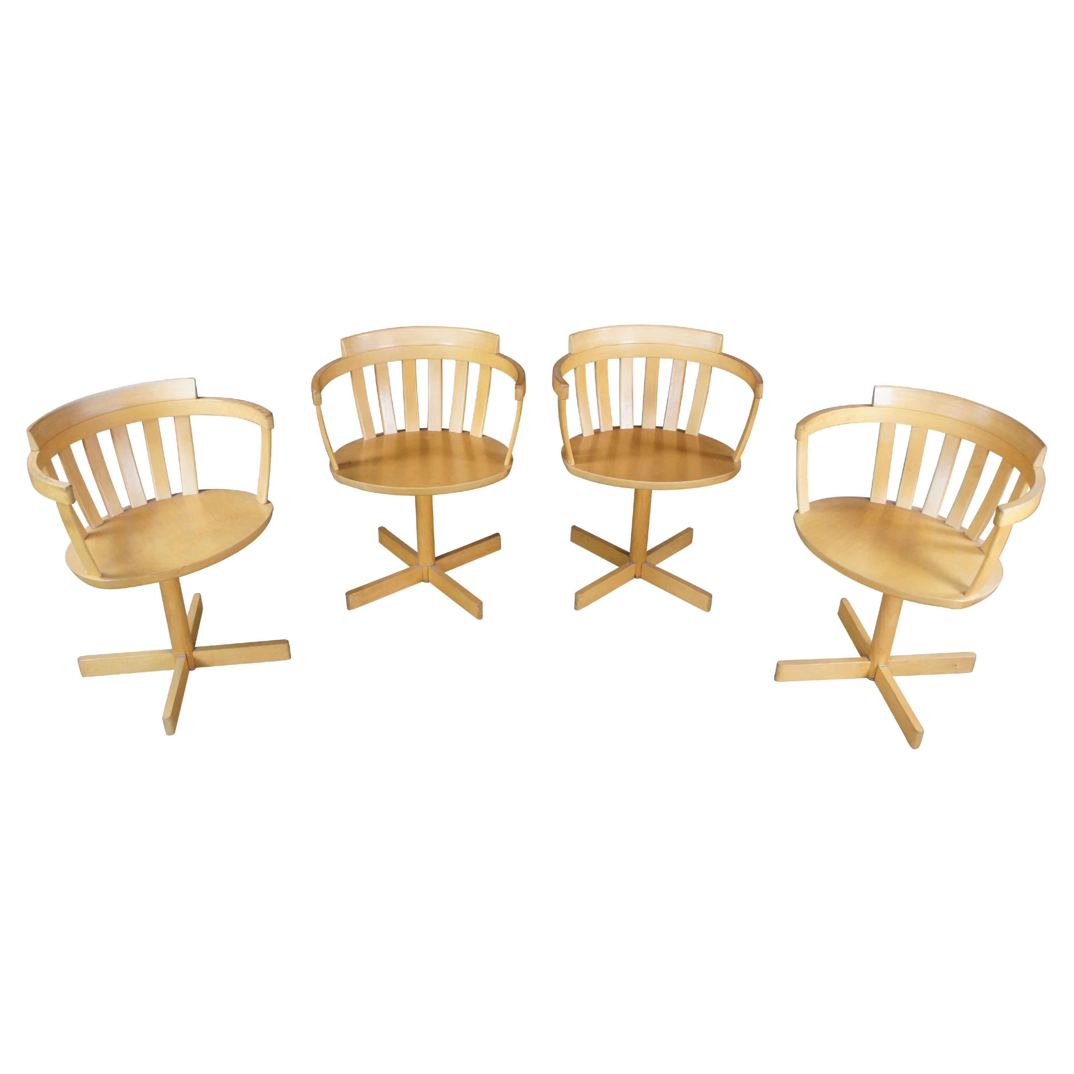 4 Mid Century Modern Sune Fromell 
Jan Hallberg For Edsby Verken Arm Chairs im Angebot