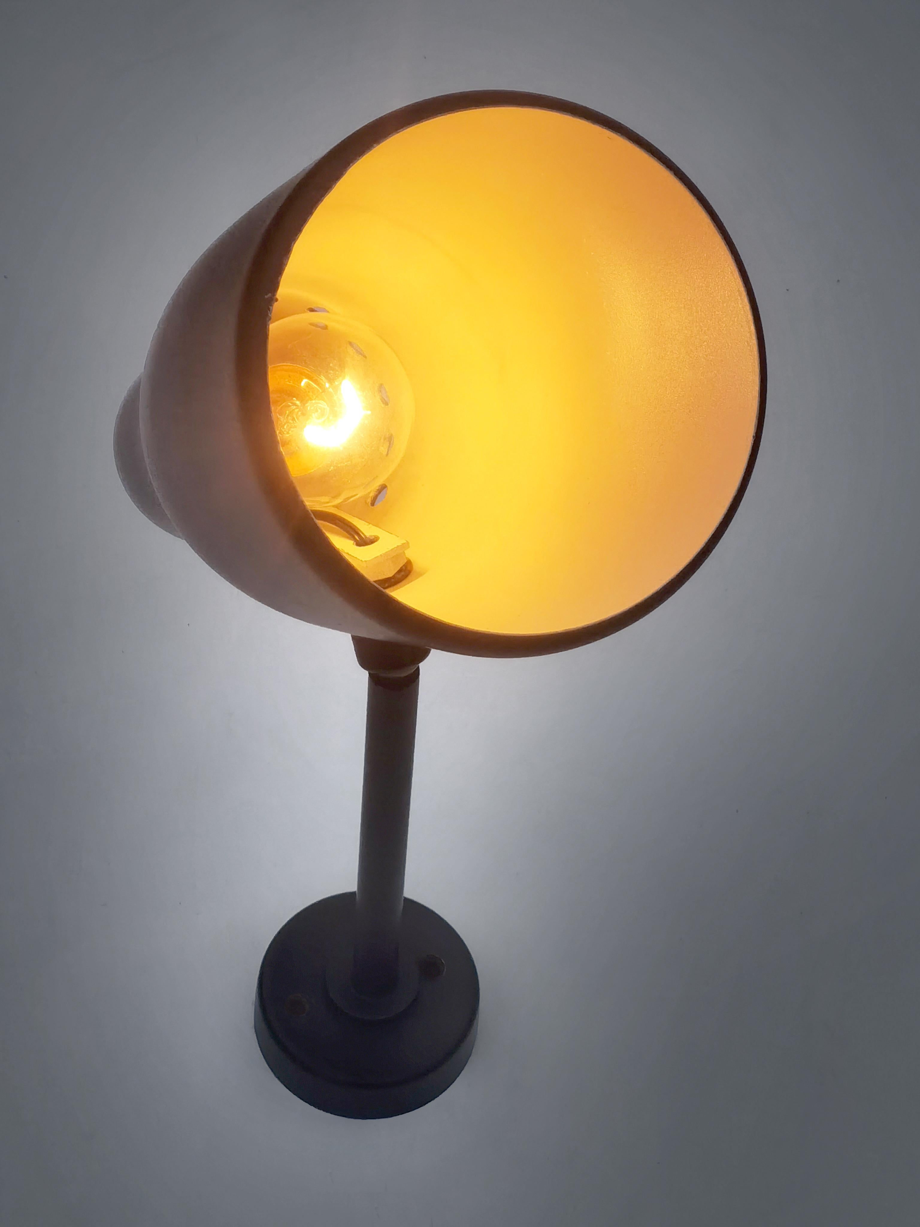 4 APARATOS DE PARED MODERNOS DEL MEDIO SIGLO by JACQUES BINY ed. LUMINALITE Francia 1950 en Bueno estado para la venta en PARIS, FR