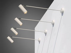 4 MID-CENTURY-MODERN WANDARMBÜNDE von RJ CAILLETTE für PARSCOT Frankreich 1950