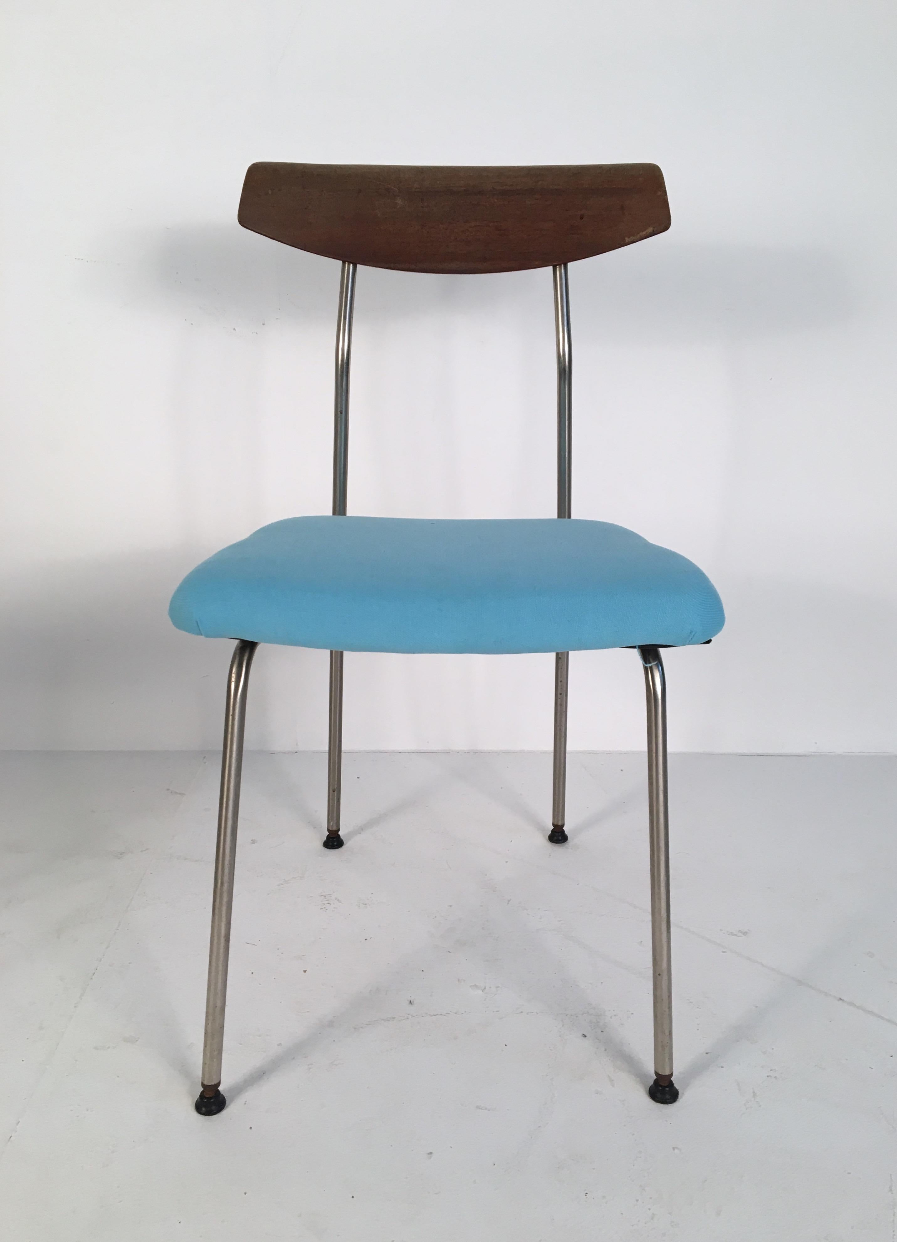 Mid-Century Modern 4 Midcentury Teak Dining Chairs by John and Sylvia Reid for Stag, circa 1950
