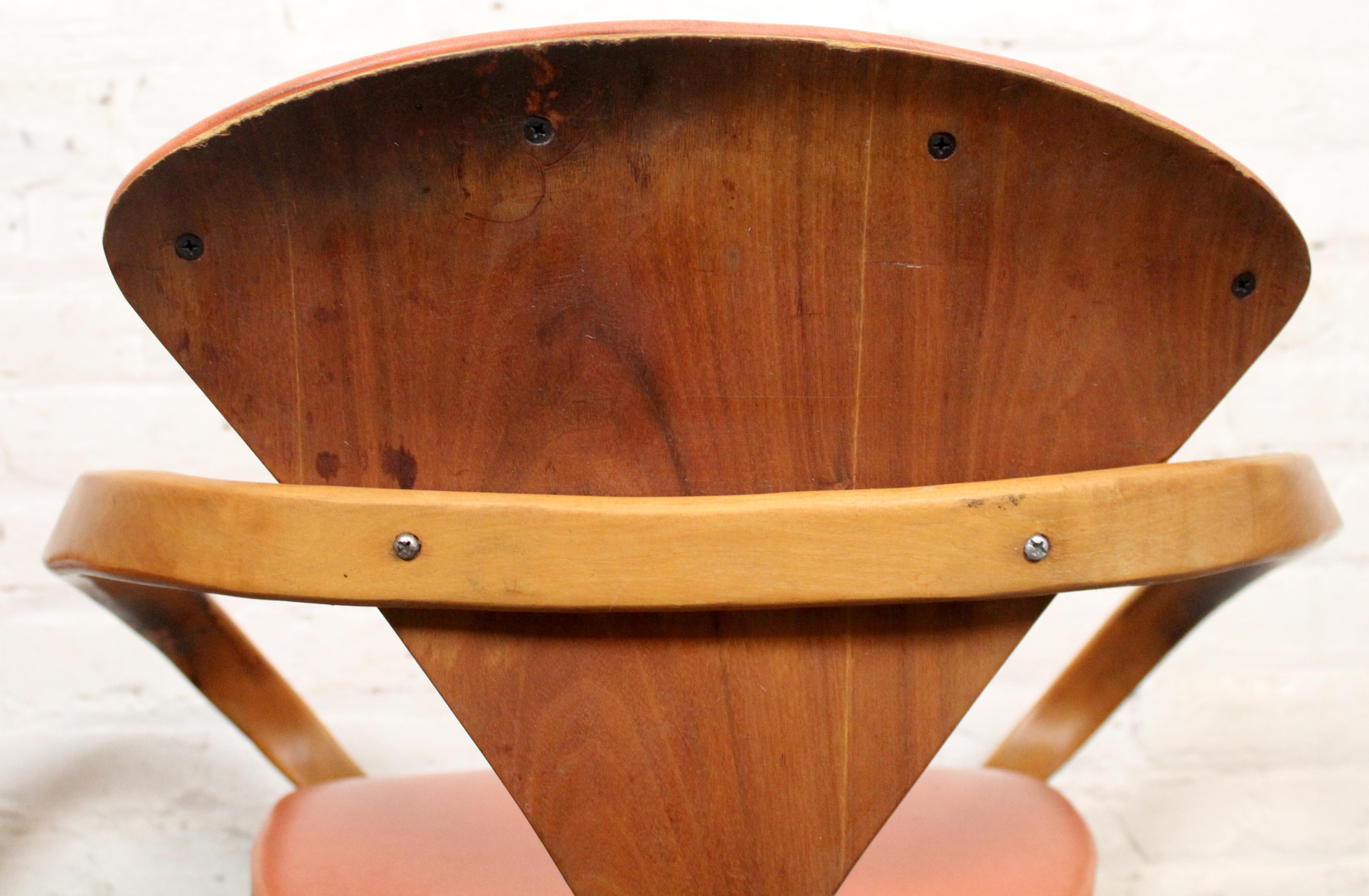 20th Century 4 Mid-Century Vintage Norman Cherner Chairs by Plycraft For Sale