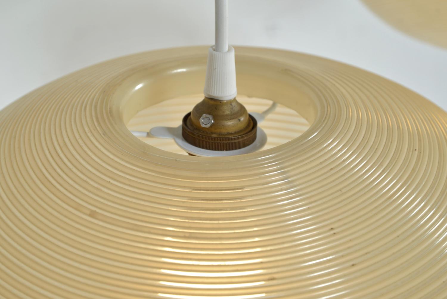 4 Lampadari a soffitto Rotaflex del Midcentury di John & Sylvia Reid 1950s British in vendita 1