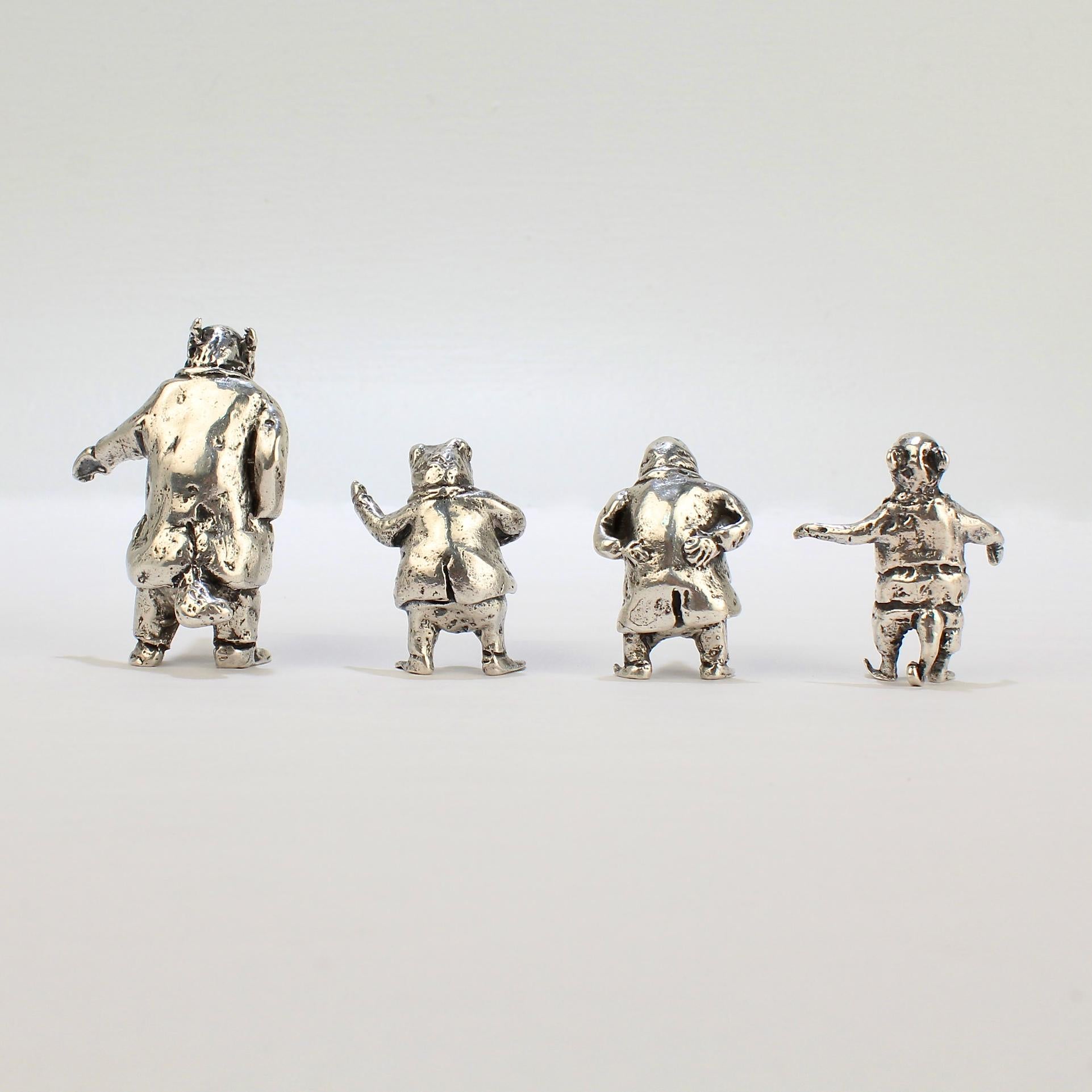 sterling silver figurines