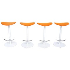 4 Modern Steelcase Enea Counter Stools by Josep Llusca