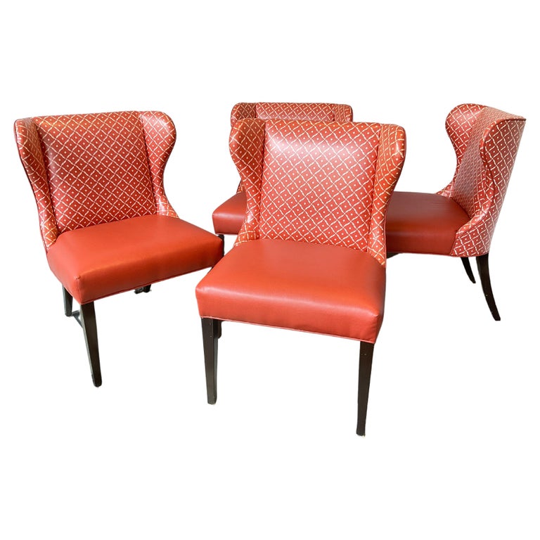 4 Modern Wingback Chairs For Sale at 1stDibs