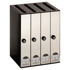 4 Modules Office & Residential Mail Box Stainless Steel Polished