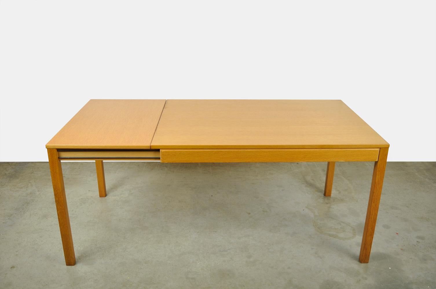 4 oak chairs and matching extendable table by Gerard Geytenbeek 5