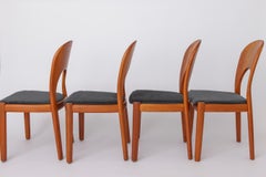 4 of 10 Dining Chairs by Danish Designer Niels Koefoed (1970s)