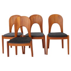 4 of 10 Dining Chairs by Danish Designer Niels Koefoed (1970s)