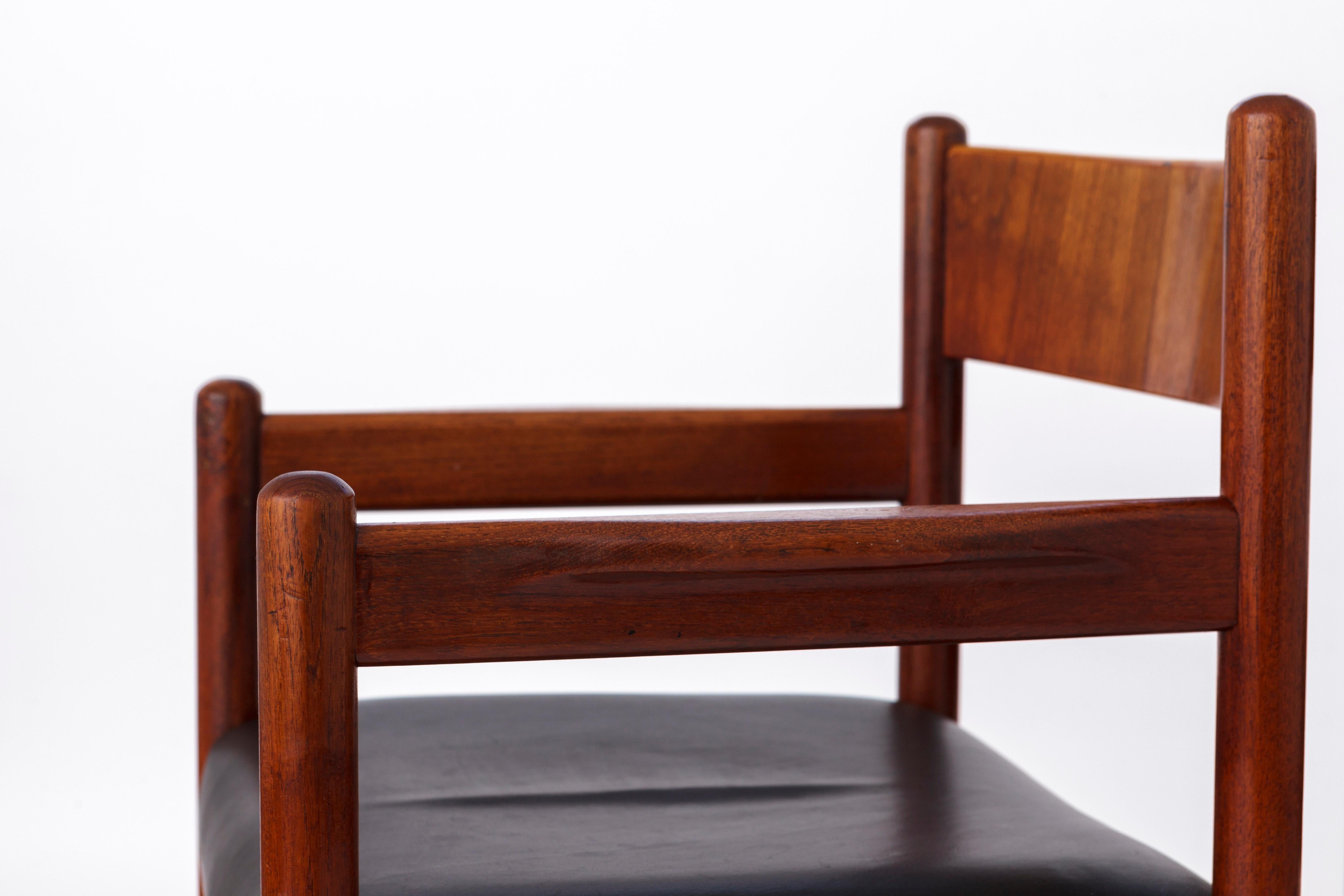 4 de 8 Sillones Vintage, Años 60, Daneses, Teca en venta 2