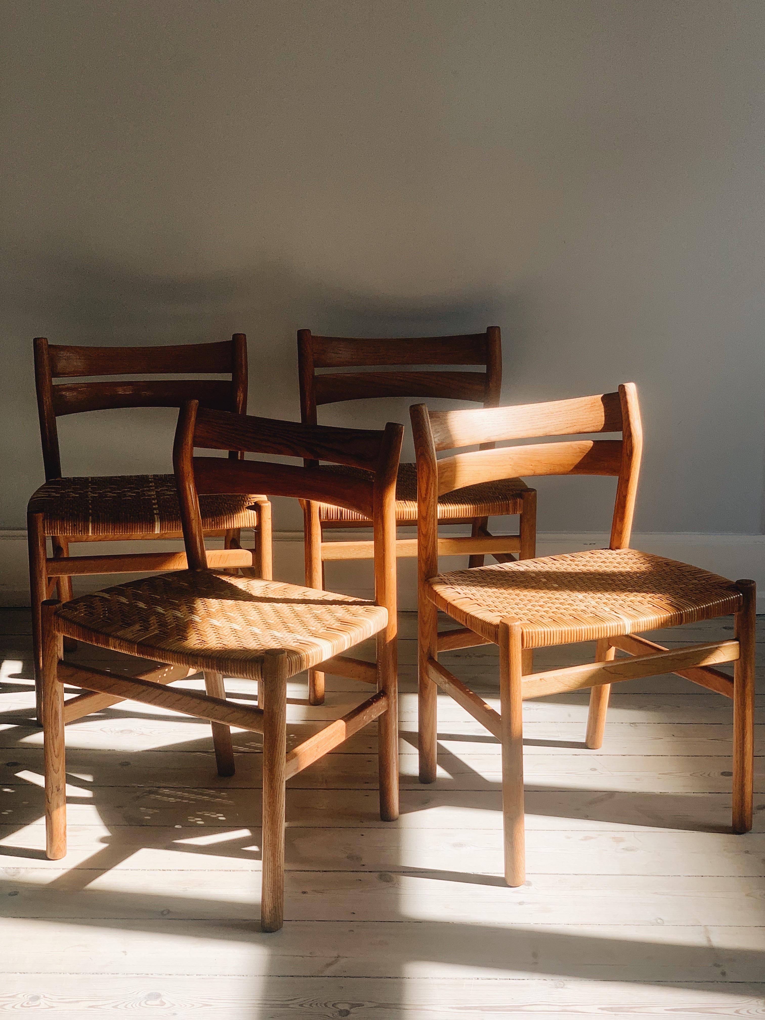 2 original Børge Mogensen BM1 chairs For Sale 1