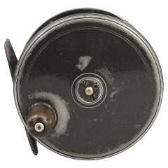 Antique 4" Patent Lever Salmon Fly Fishing Reel By Farlow