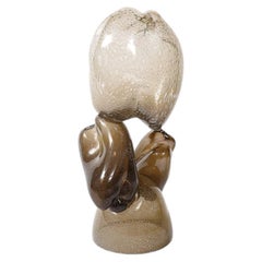 4 pc. Sculpture d'assemblage en verre #3 par David Haskell