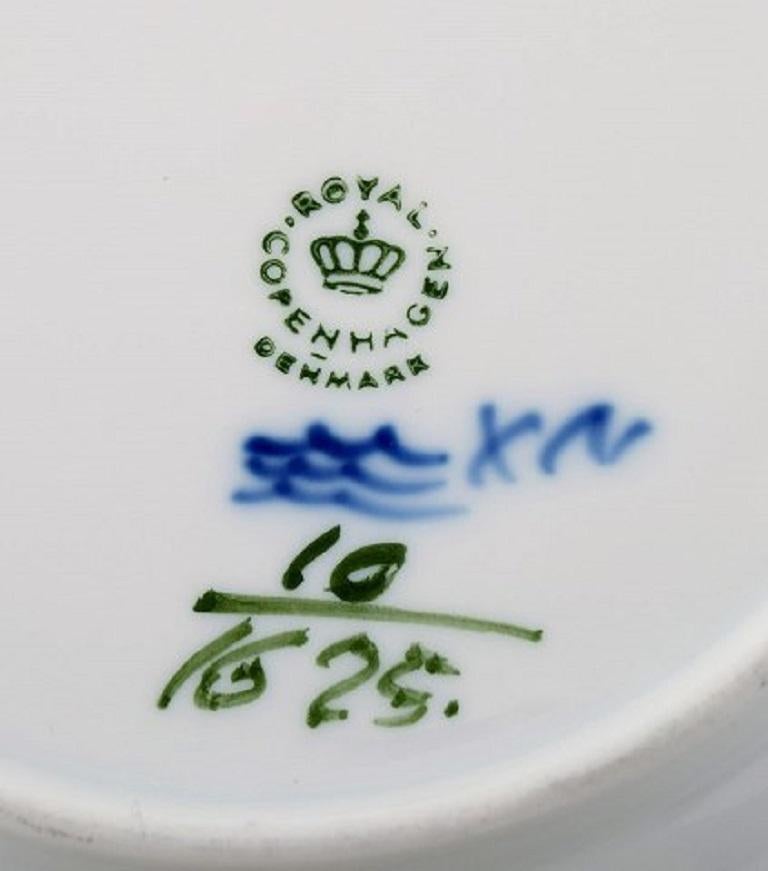 Danish 4 Person Coffee Service Royal Copenhagen Blue Flower Curved