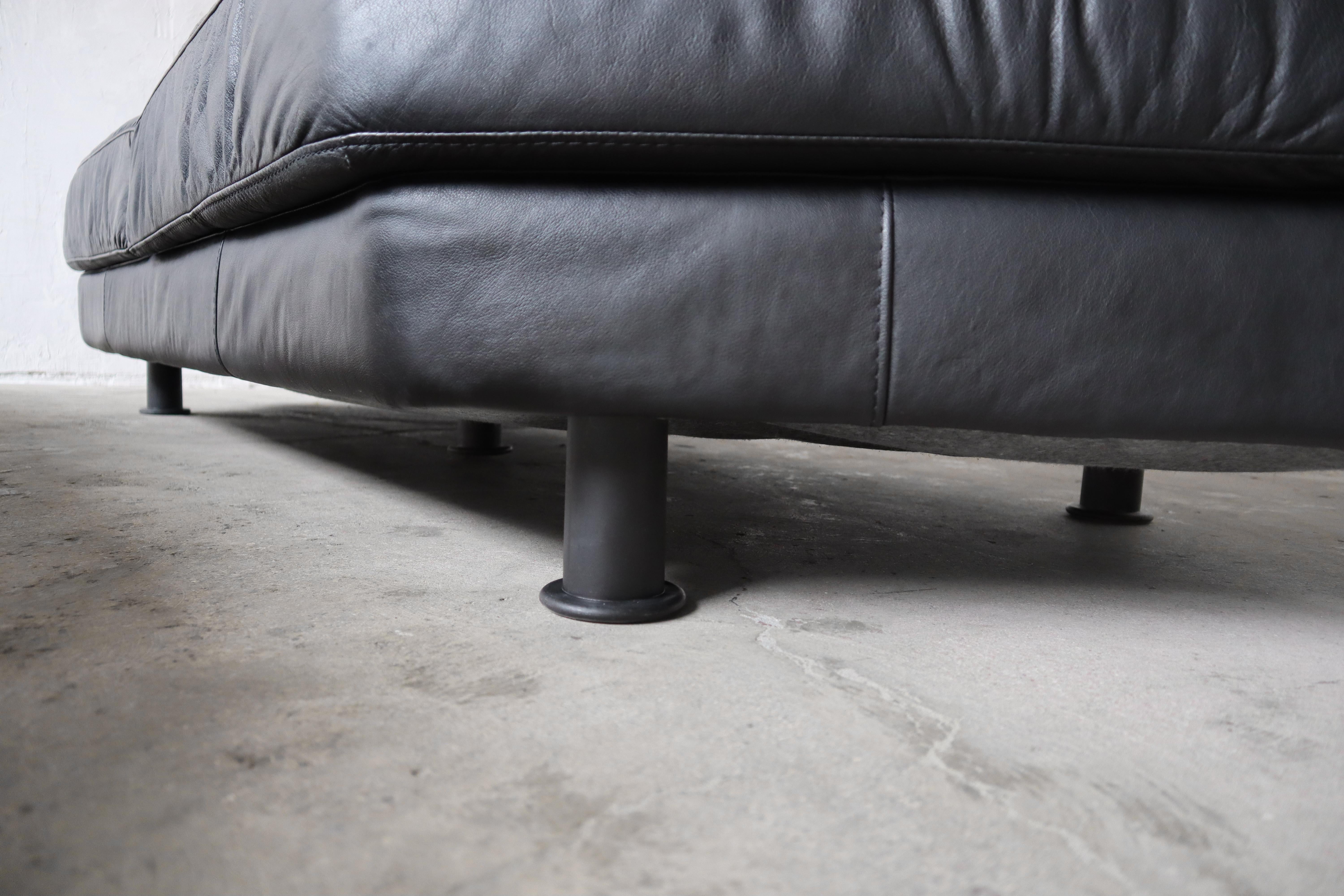 4 Piece Postmodern Italian Modular Sectional Sofa 7