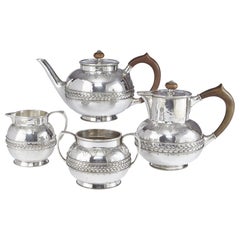 4-Piece Silver Tea and Coffee Set by Liberty