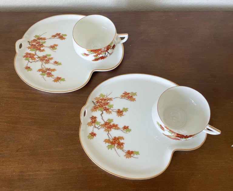 Set 2 Tazze Da Tè Giapponesi In Ceramica Senza Manico - Stile Vintage Blu Per Sakè O Tè - Foto 8