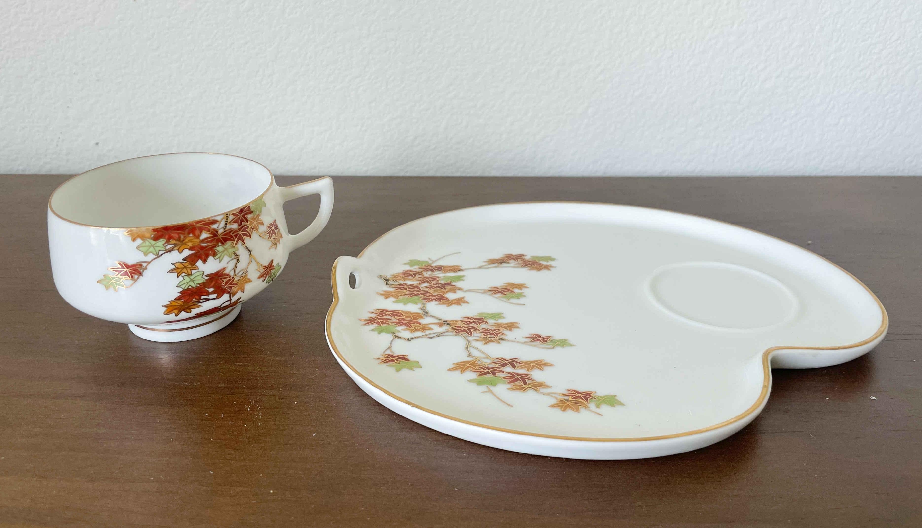 4-teiliges japanisches Koshiba-Teeservice im Angebot 1