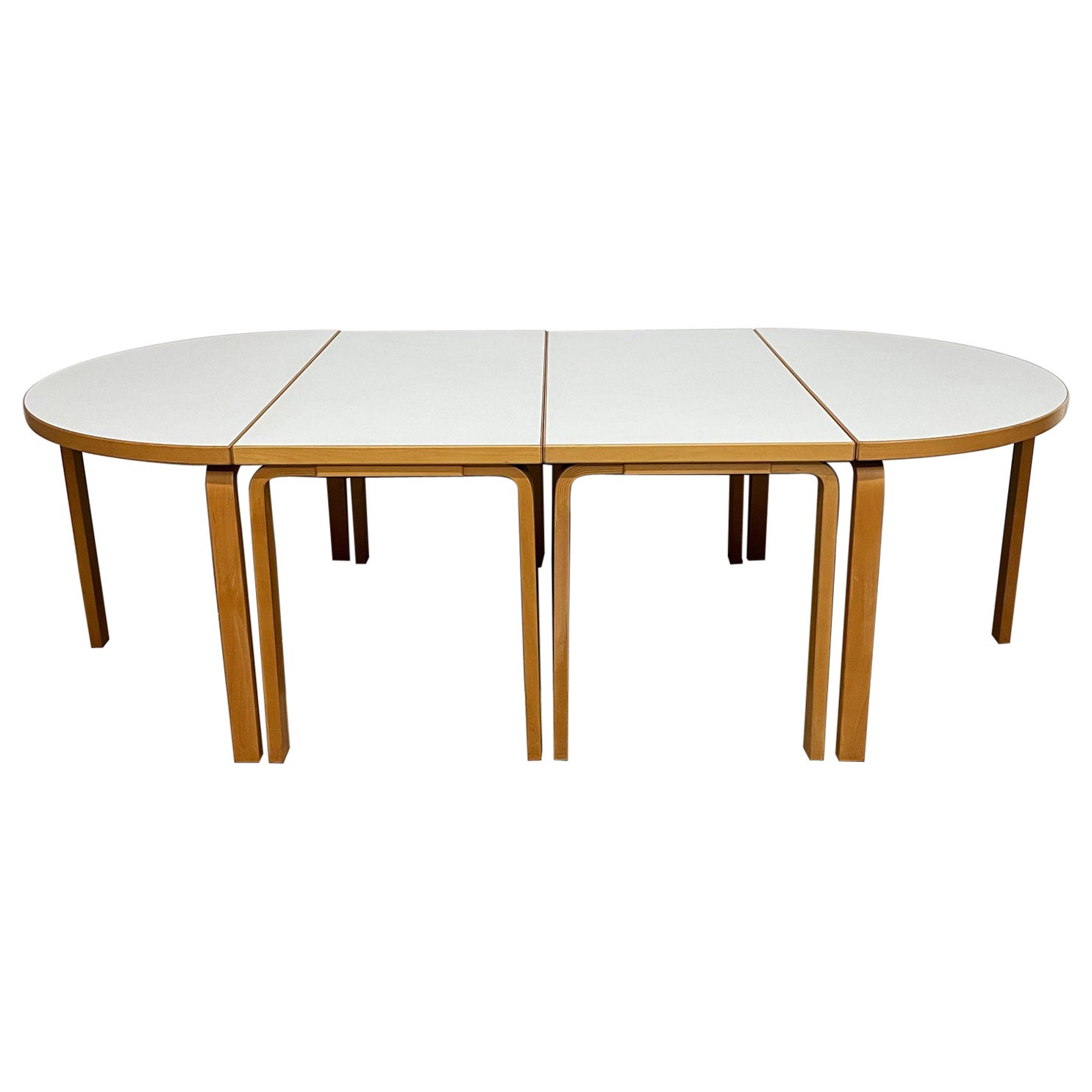 4 PieceModular Conference Dining Table by Thygesen & Sorensen for Magnus Olesen
