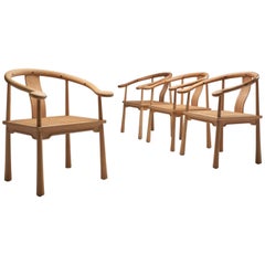 4 Richard Nissen Yin Chairs, Denmark, 1960s