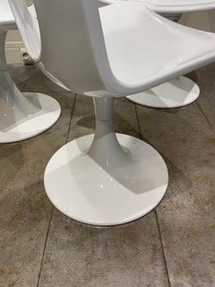 4 rotating chairs Carl Gustaf Hiort af Ornas Finland 1970