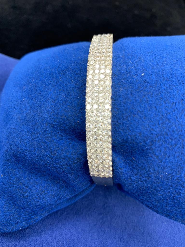 4 row diamond bracelet