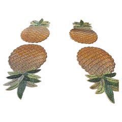 4 S Beaded Placemats Pineapple