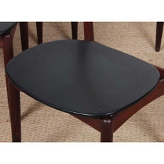 4 sillas escandinavas de Henry-Walter Klein para Bramin, 1960