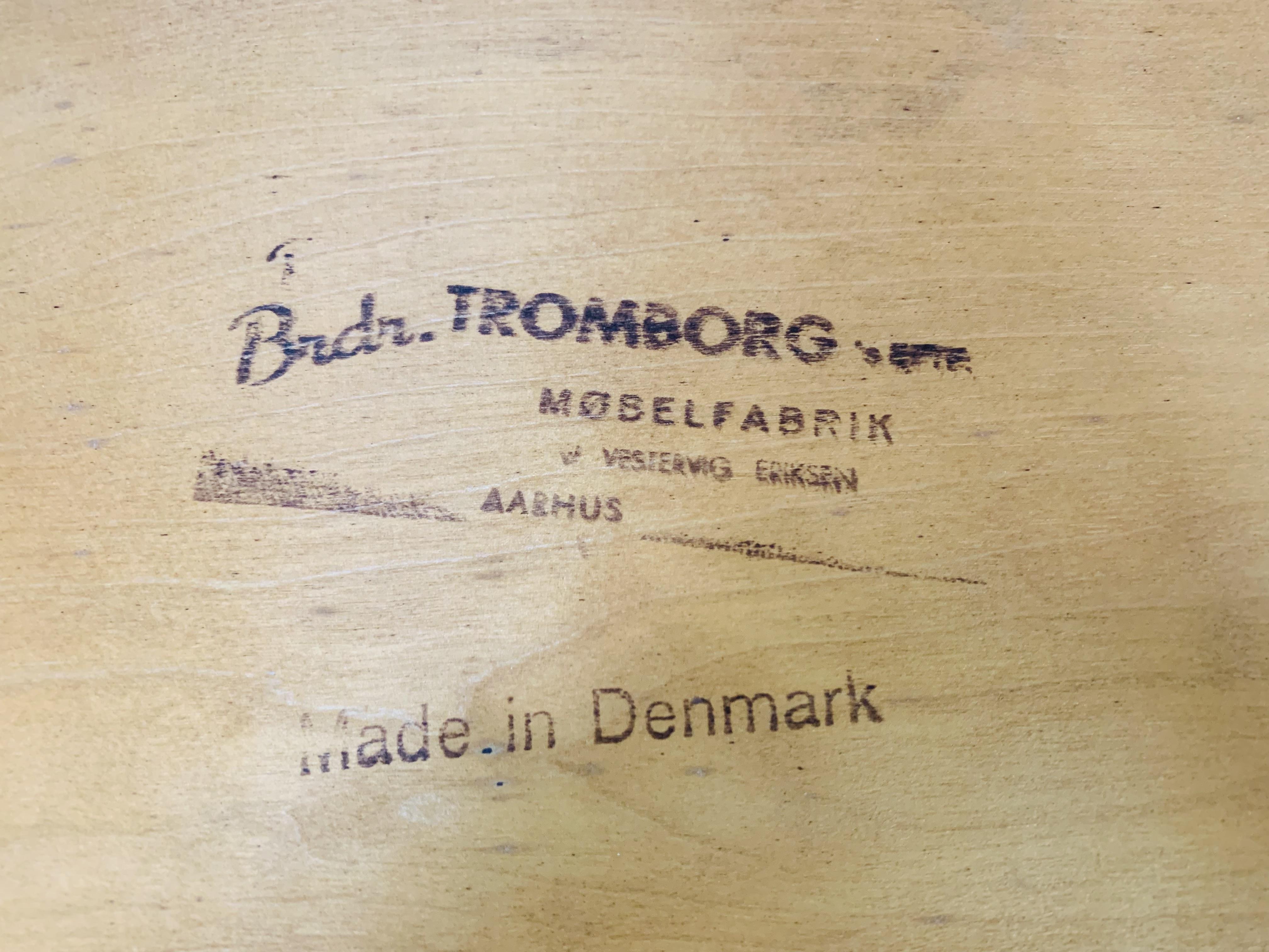 4 Stühle aus skandinavischem Rosenholz von Vestervig Eriksen für Tomborg, 1960 im Angebot 3