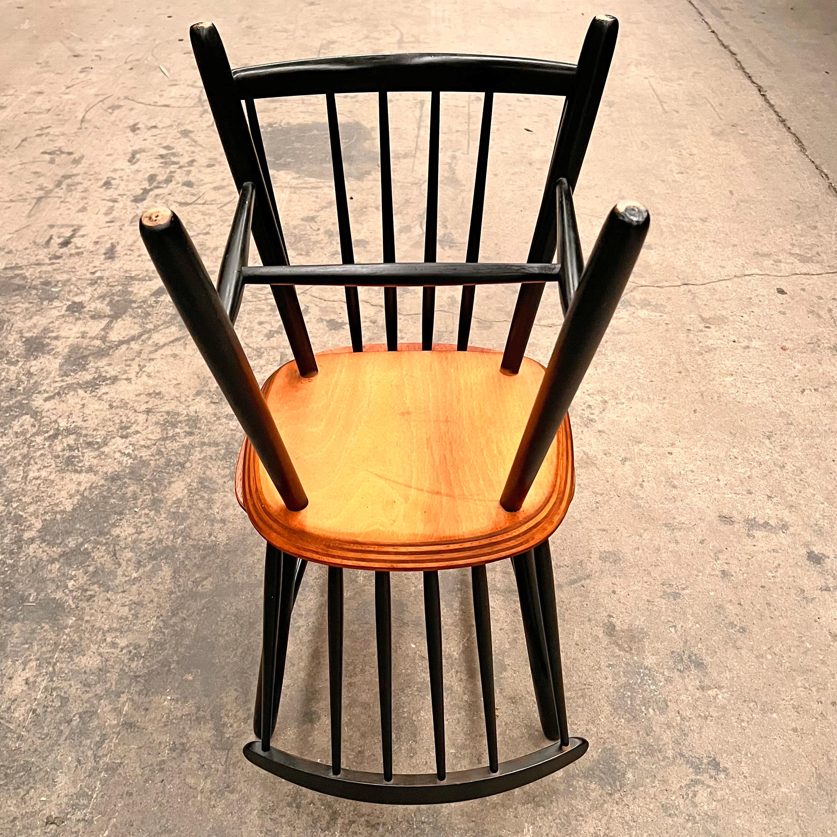 4 scandinavian vintage chairs Denmark in the 1960s ilmari Tapiovaara style im Angebot 7