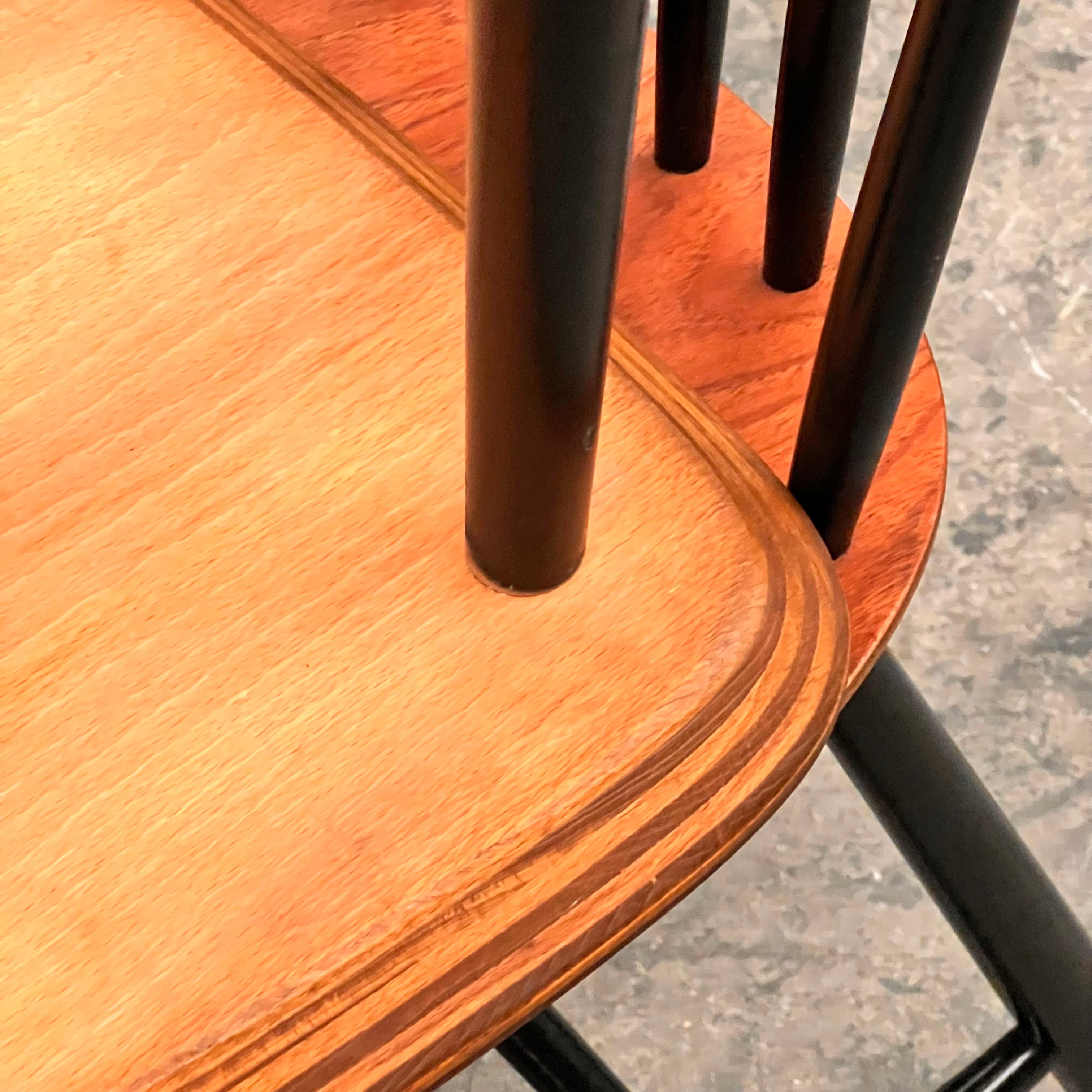 4 scandinavian vintage chairs Denmark in the 1960s ilmari Tapiovaara style im Angebot 8