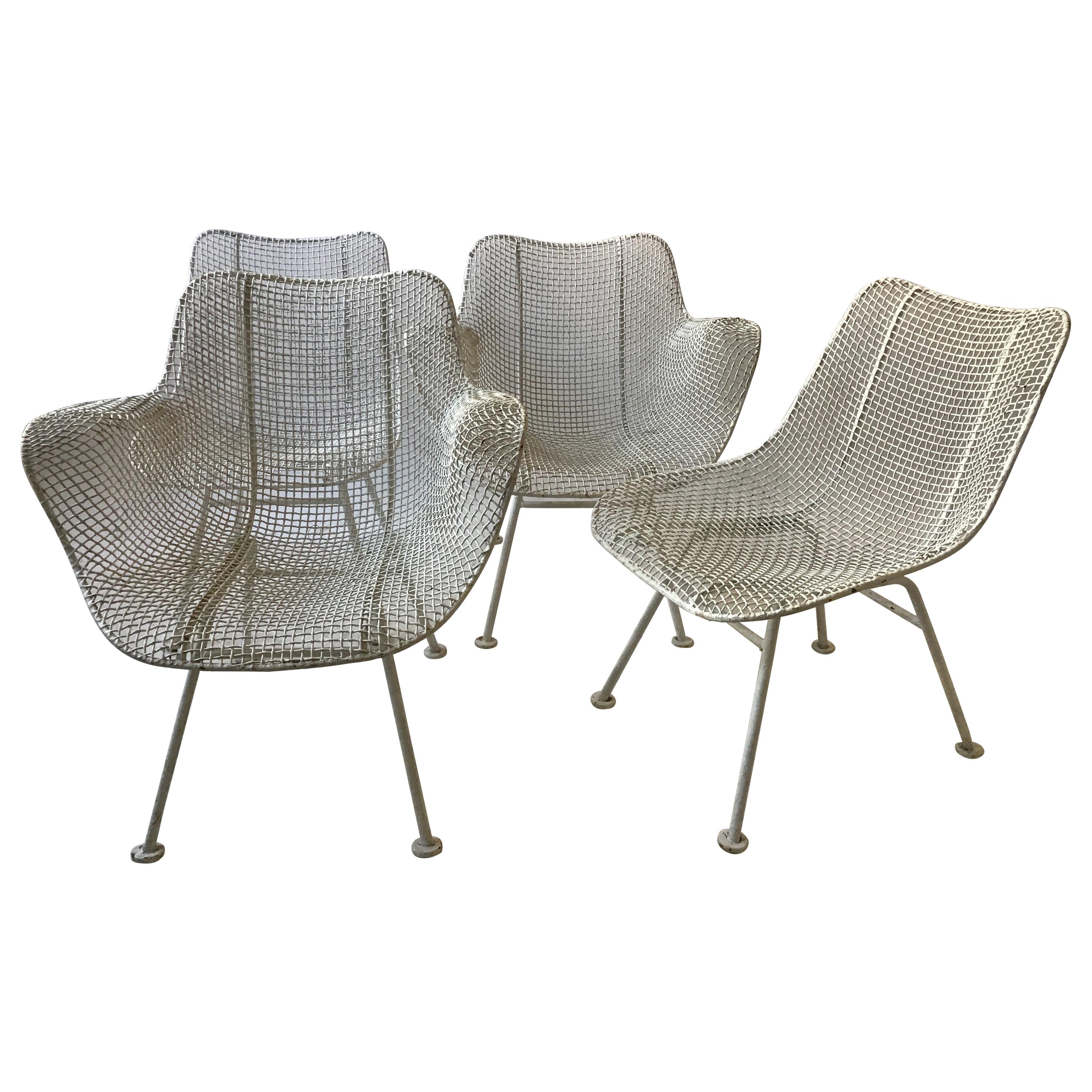 4 Sculptura Chairs by Woodard