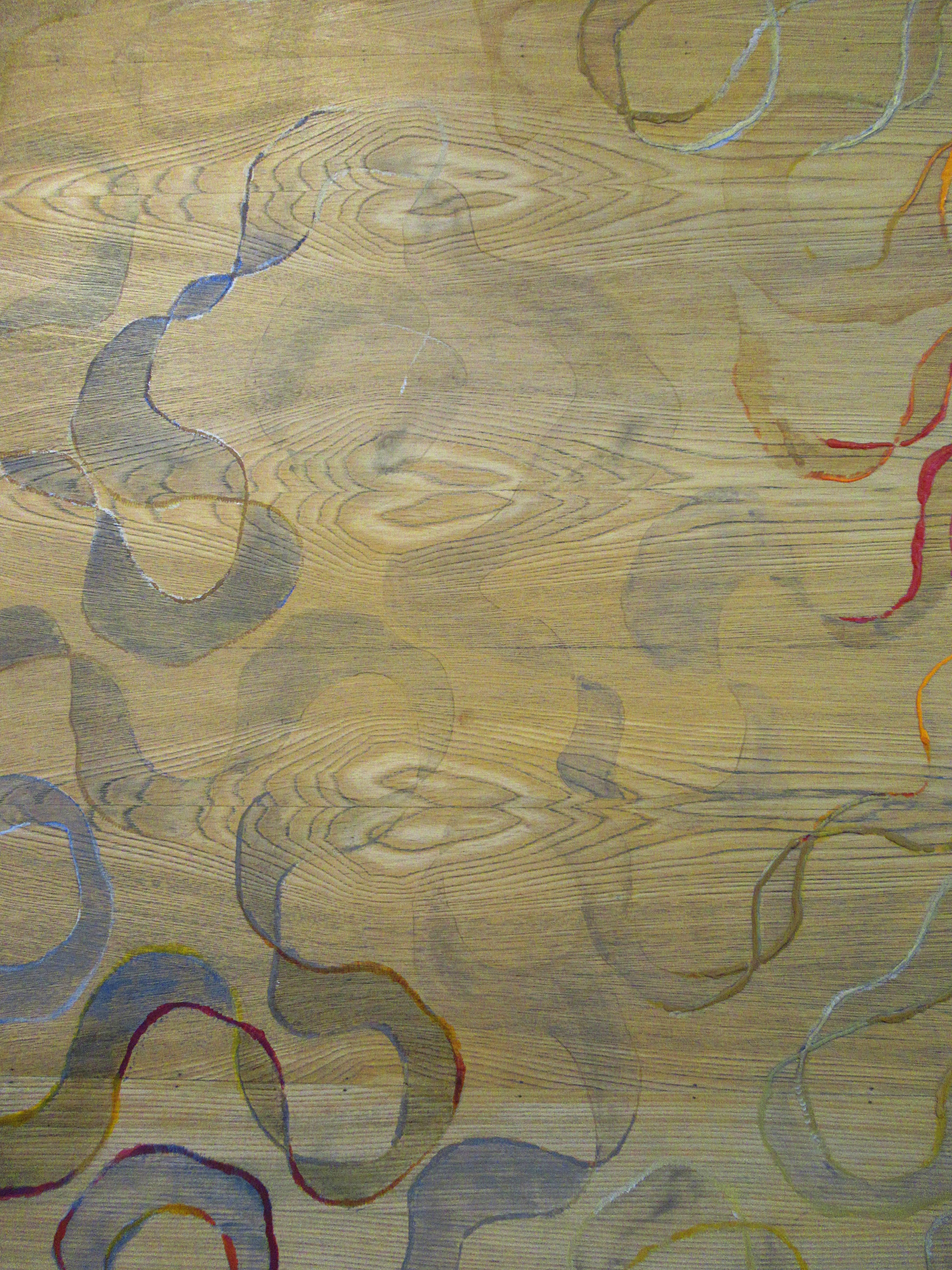 4 Seasons Series, Dye, Acrylic and Oil on Variations of Wood, Jane Park Wells 3