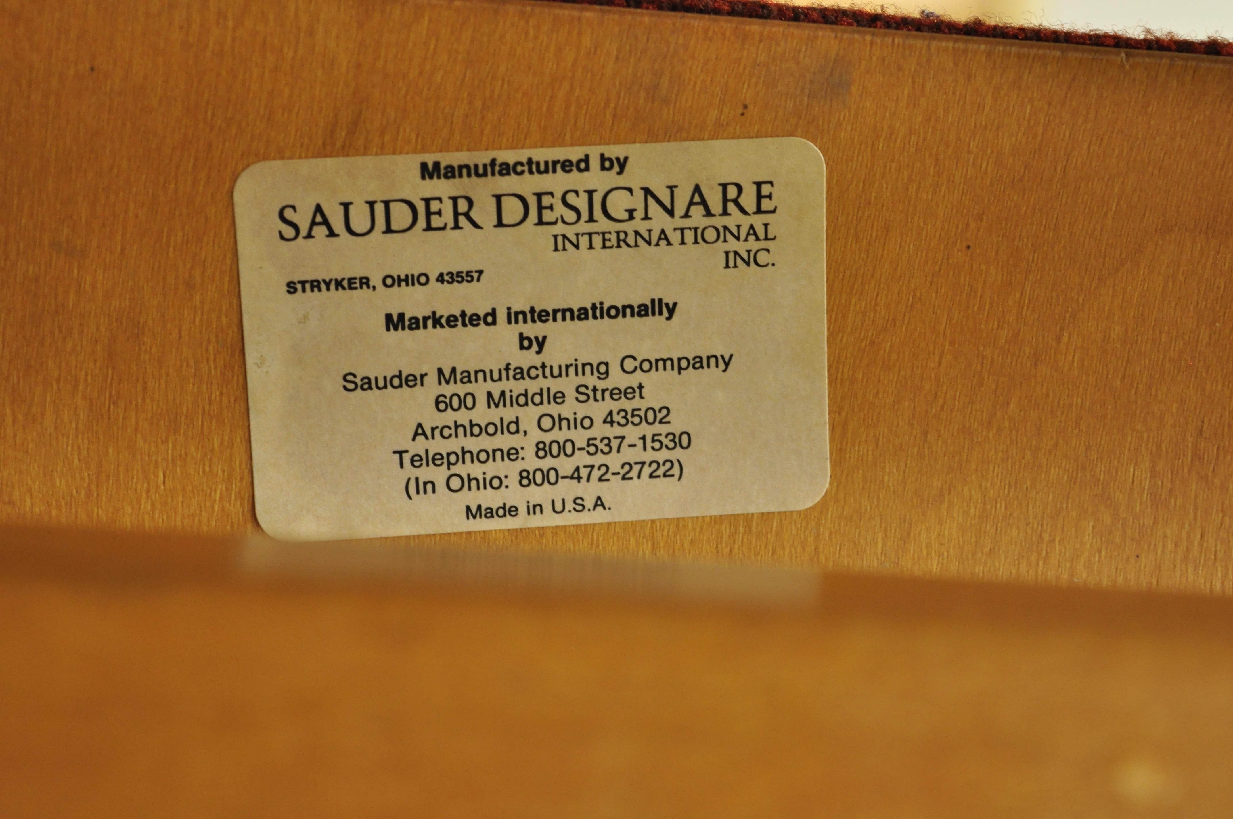 20th Century 4-Seat Bentwood Mid-Century Modern Bench Banquette by Sauder Designare