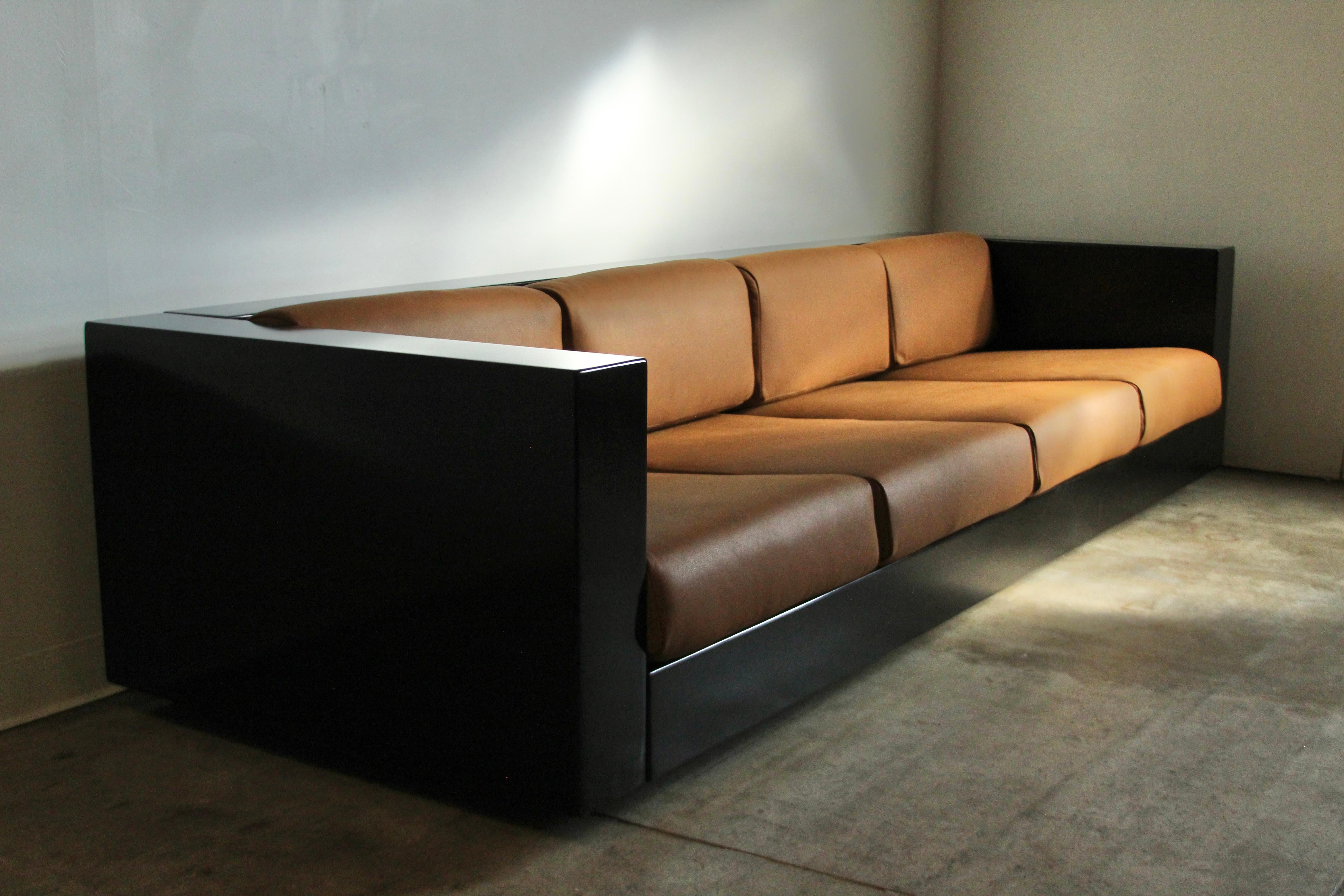 4-Seat 'Saratoga' Sofa by Massimo & Lella Vignelli for Poltronova, 1960s 4