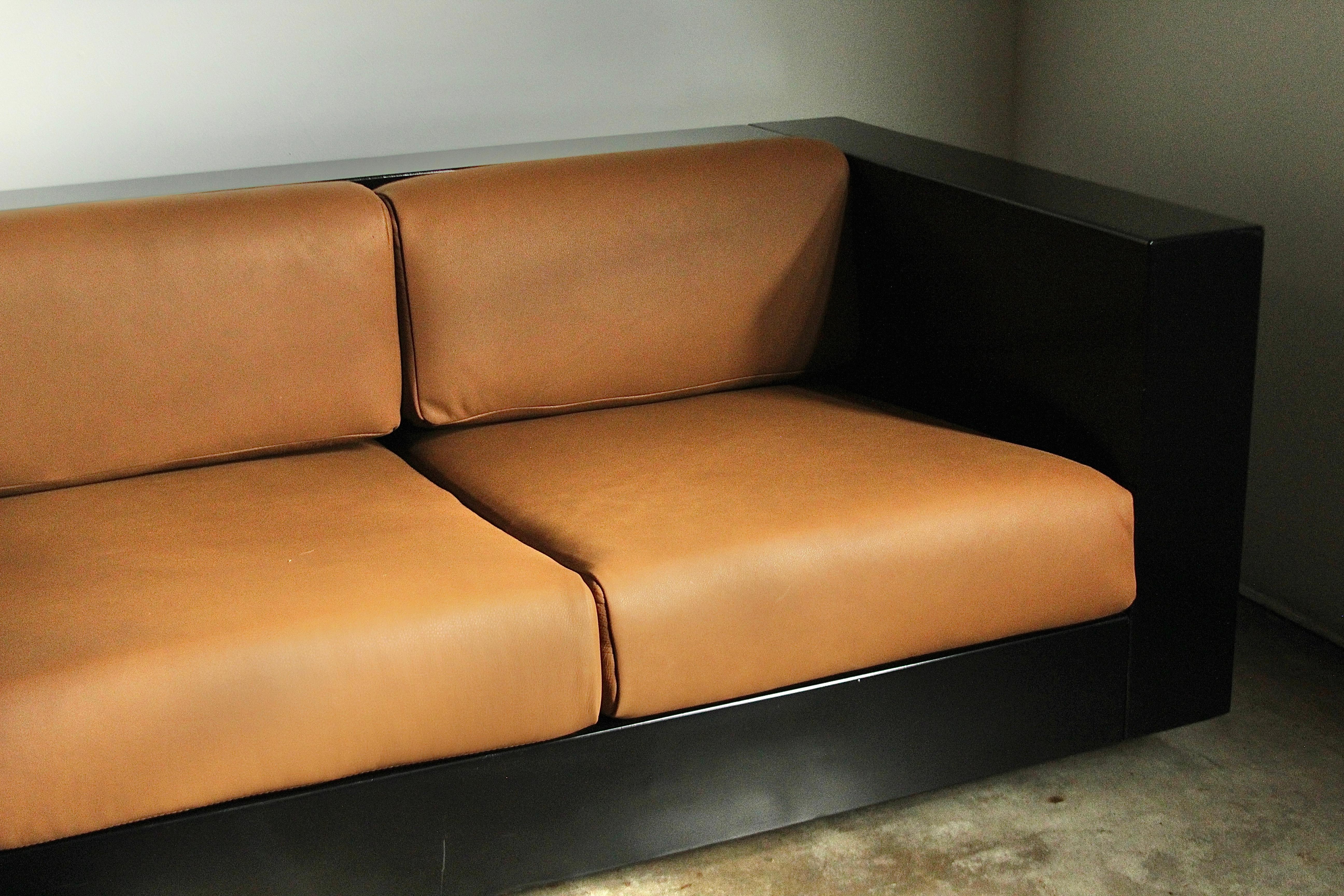 4-Seat 'Saratoga' Sofa by Massimo & Lella Vignelli for Poltronova, 1960s In Good Condition In Coronado, CA